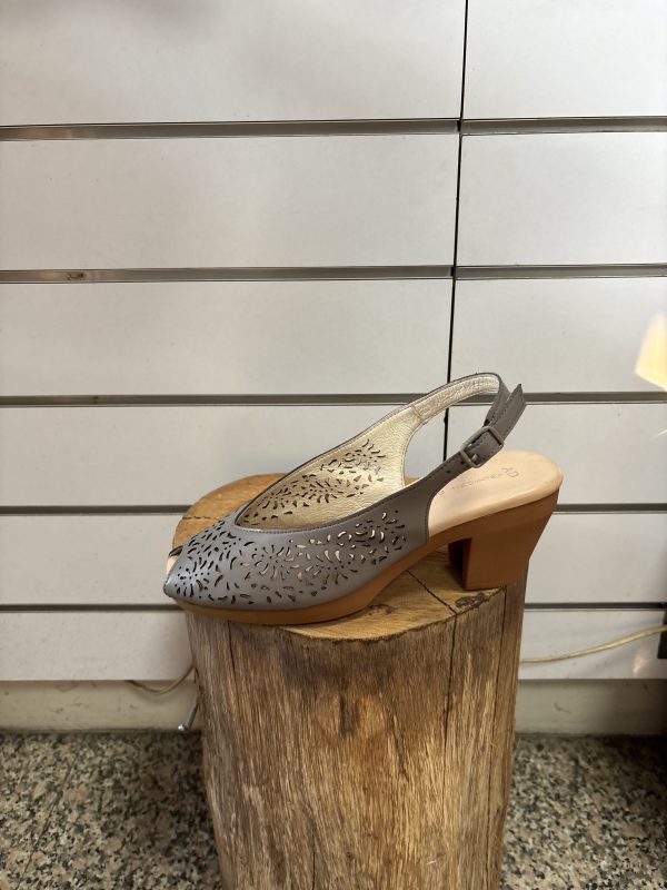 碎花氣質高跟鞋