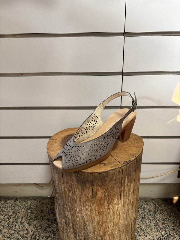 碎花氣質高跟鞋