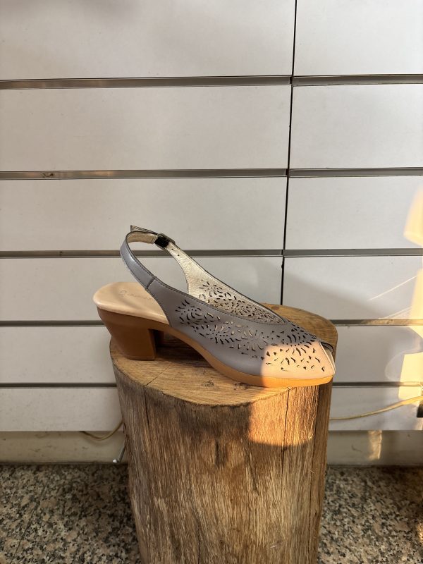 碎花氣質高跟鞋